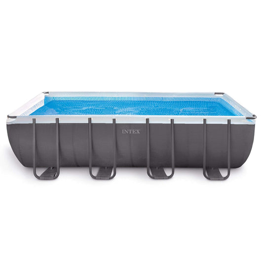 18ft X 9ft X 52in Ultra XTR Frame Rectangular Pool Set with Sand Filter Pump