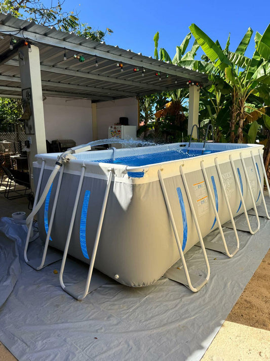 Piscina Intex Clearview rectangular 13’ × 6.5’ × 48” — 26769EH