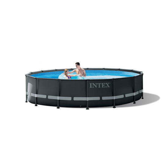 18ft X 52in Ultra XTR Frame Pool Set with Sand Filter Pump
