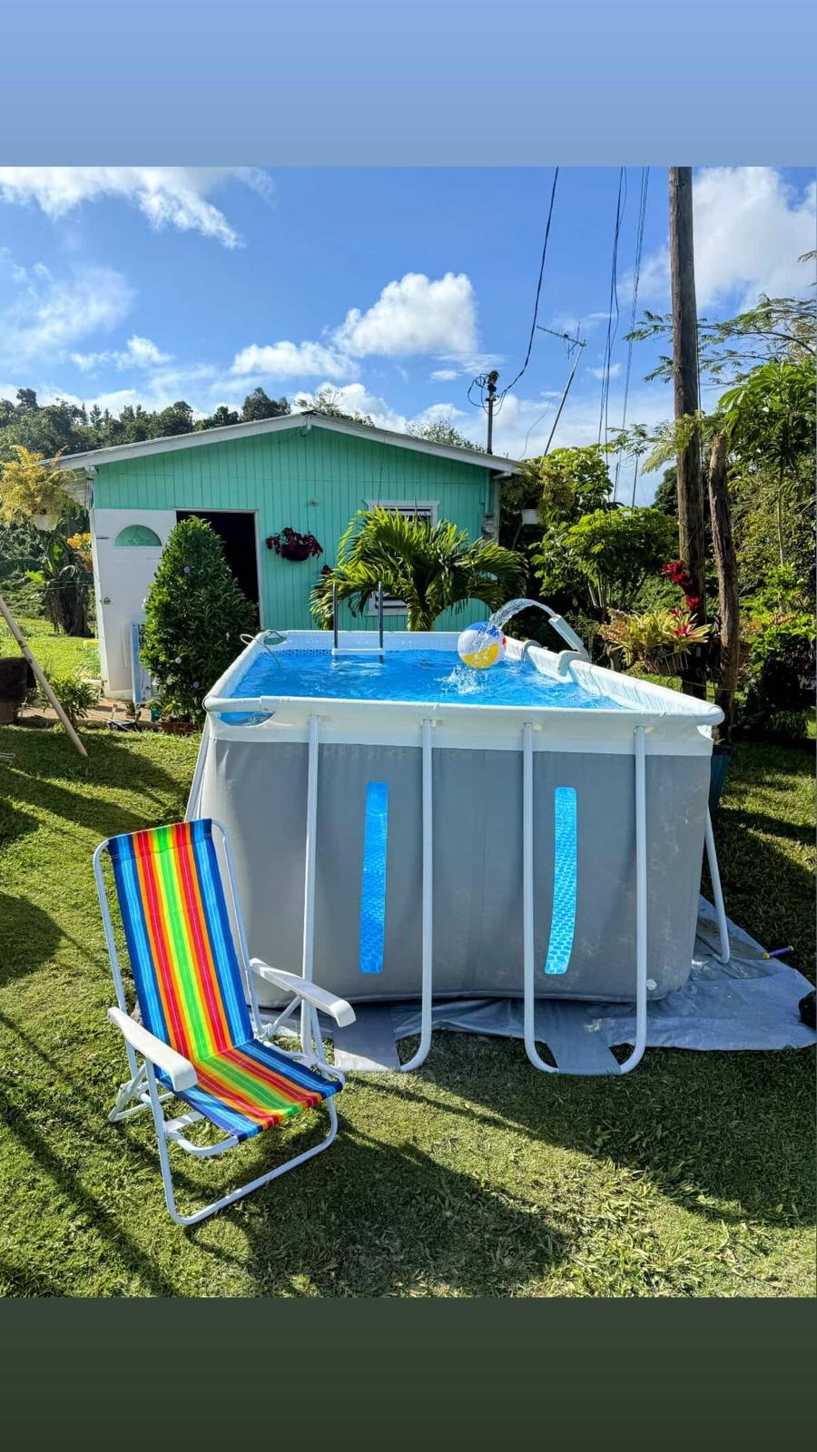 Piscina Intex Clearview rectangular 13’ × 6.5’ × 48” — 26769EH